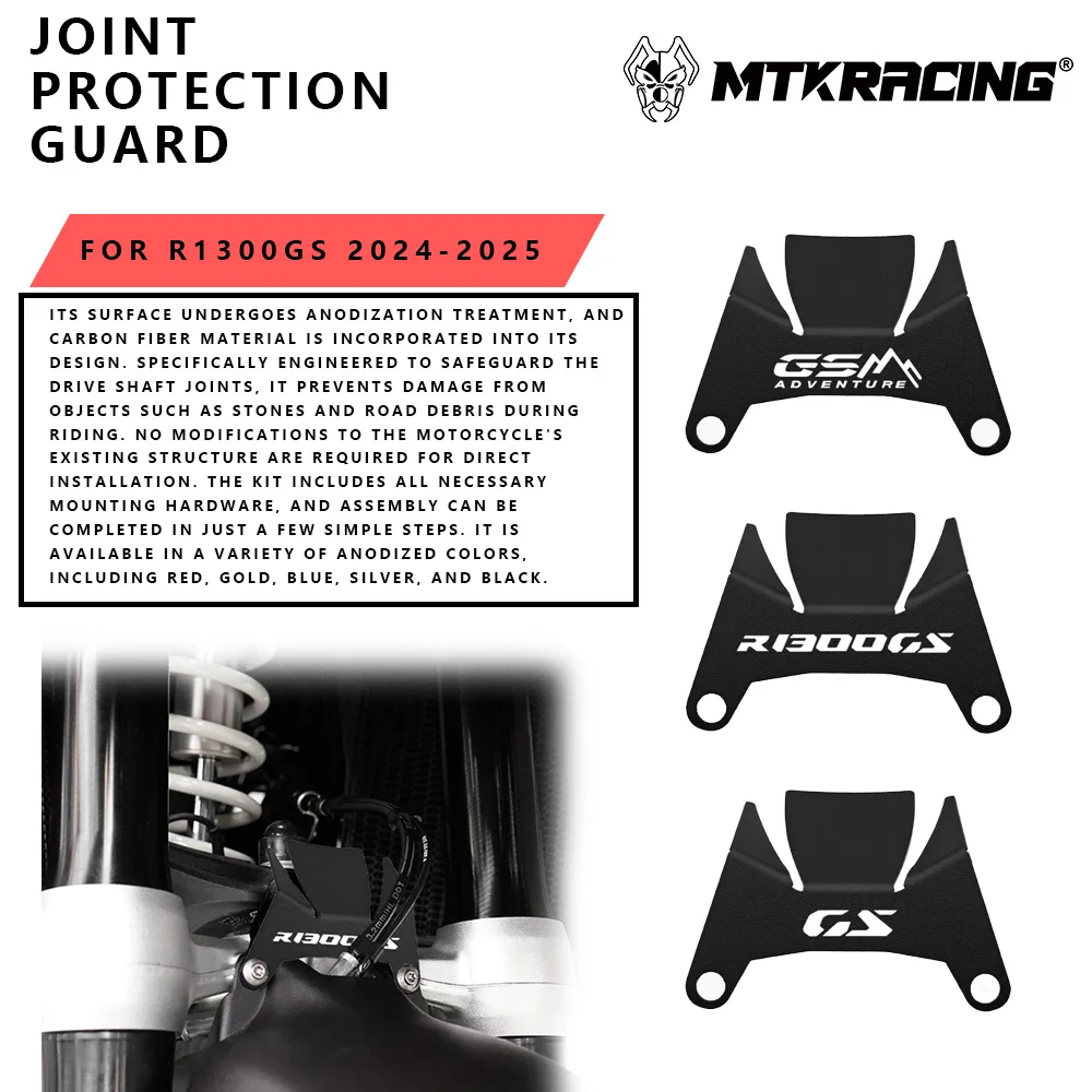 Motorcycle Accessories Aluminum For BMW R300 GS R1300GS ADVENTURE ADV 2024 2025 R1300GS Telelever Joint Cover Protector Guard
