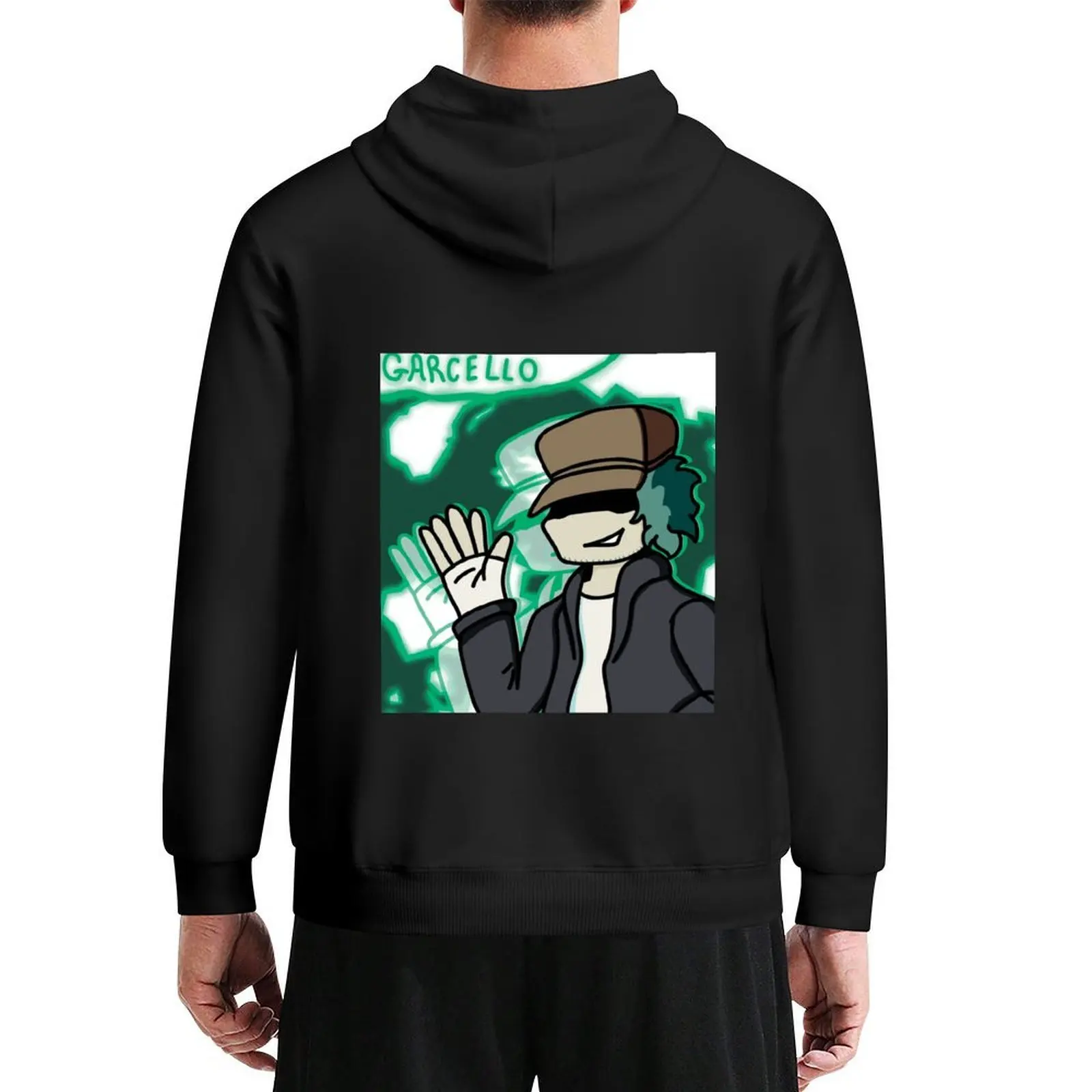 

fnf garcello smoke graffiti art Hoodie autumn new products anime clothing men clothes men's coat pullover hoodies