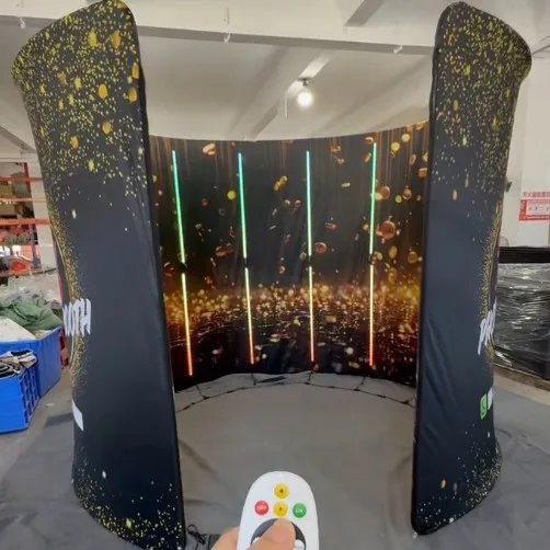 360 degree  LED  Light Emitting Diode photo booth