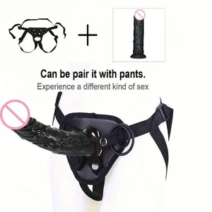Wearable Strapon Penis untuk Lesbian G Spot Stimulator Ukuran Standar Dewasa Celana Dalam Strap On Dildo Celana Mainan Seks untuk Wanita Erotis 6 penjualan terbaik strapons wanita untuk pria - №