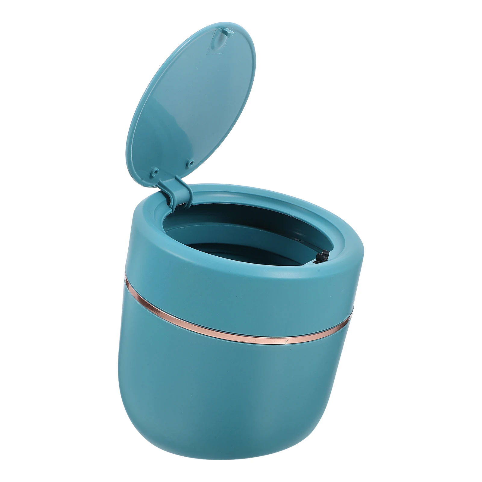

Press Lid Mini Trash Can Small Desktop Garbage Bin For Home Office Table Waste Container Rubbish Bucket Multi-Function Storage