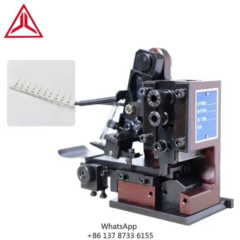 Semi-Automatic Mute Terminal Crimping Die/Moulds Blades Continuous Pin Crimping Terminal Applicator