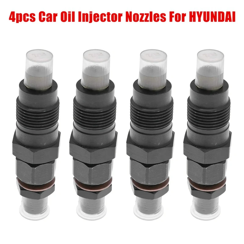 4Pcs 33800-42500 Car Oil Injector Nozzles For HYUNDAI GALLOPER II H-1/STAREX Bus H-1Van H1 H100 PORTER Bus TERRACAN