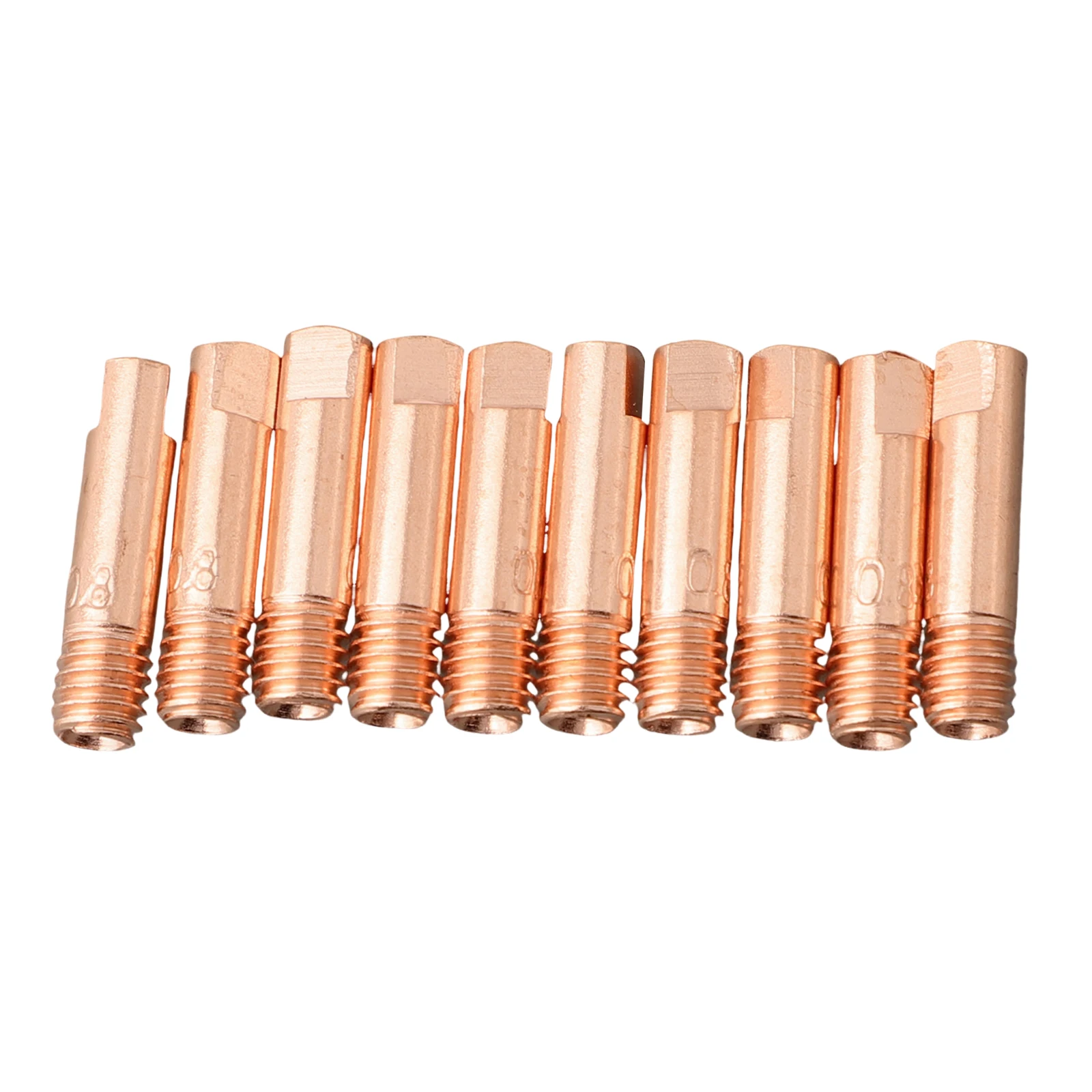 Welding Contact Tips Contact Tip Length 25mm MB15AK MIG 0.6 - 1.2mm Consumables Welding High Quality Practical