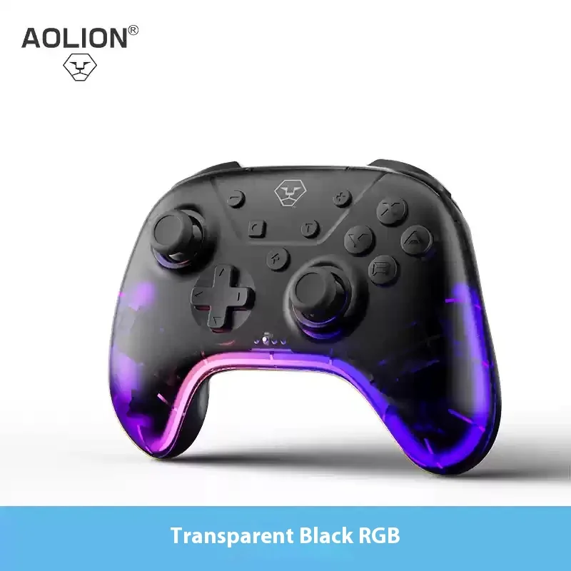 Novo controlador bluetooth aolion nintendo switch controlador pro gamepad função turbo para nintend switch oled/pc/ios/android