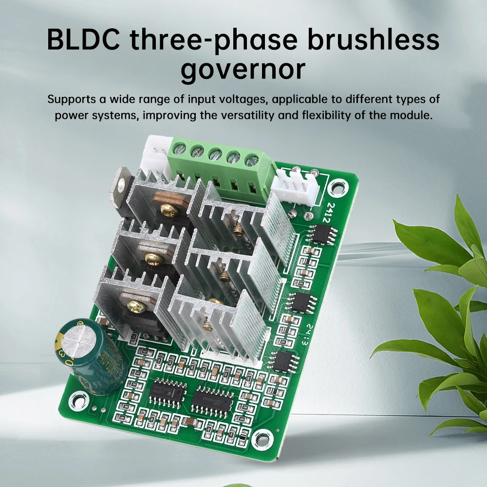 BLDC DC 5-36V 15A Electrically Adjustable Aircraft Model Motor Drive supports forward Reverse 3-phase Brushless Motor Modulator