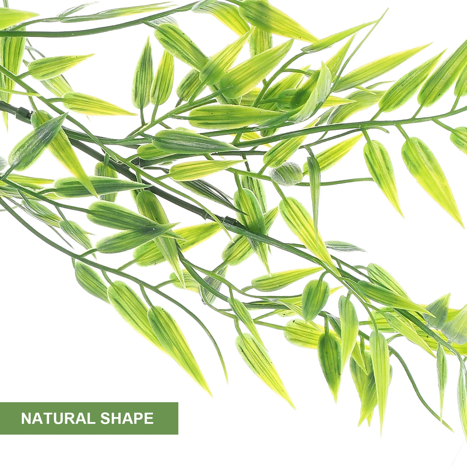 

2pcs Simulated Bamboo Leaf Vine Hanging Artificial Plants For Home Wall Door Wedding Party Decor Fake Green Vine Faux Hanging