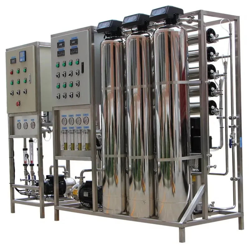 Customized UV Ozone Integrated RO Reverse Osmosis Water Treatment Equipment with PLC Controlled Pressure Vessel