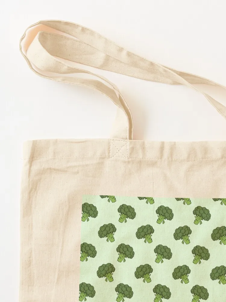 Broccoli Bunch Head Pattern Tote Bag sacs de shopping ecological bags tote bag university reusable grocery bags