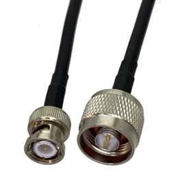 1Pcs RG58 N Stekker Naar Bnc Male Plug Rf Coaxiale Connector Pigtail Jumper Kabel Nieuwe 6Inch ~ 5M