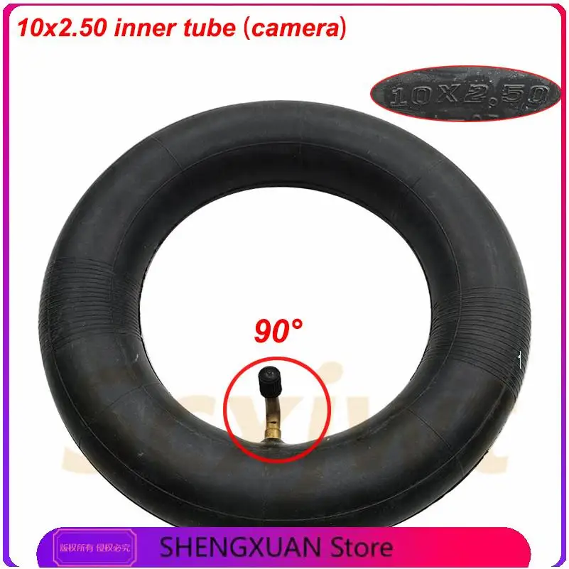 2 PCS 10X2.50 Inner Tube Tire 10 Inch Camera for Kaabo Mantis 10 / Kugoo M4 Pro G1 Inokim Oxo Wheel Electric Scooters Parts
