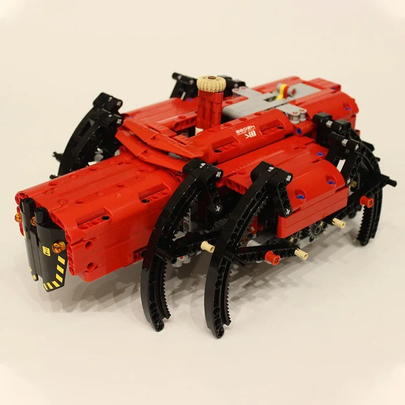 Moc Building Blocks Mechanical Model Mechanical Motor Spider Technical Bricks DIY Assembly Famous Toys For Childr Holiday Gifts