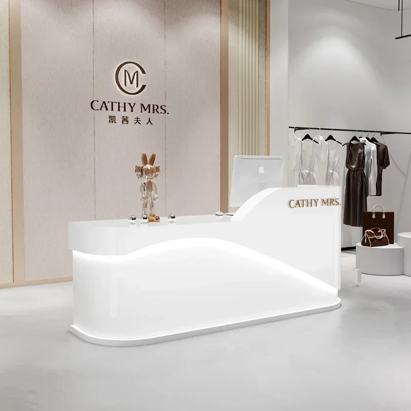 

Кассир Маленькая стойка для прийому гостей Стойка для парикмахерской Бар Стойка для приема домашних животных Краска Стойка регистрации EmpfangsthekeМебельная стойка