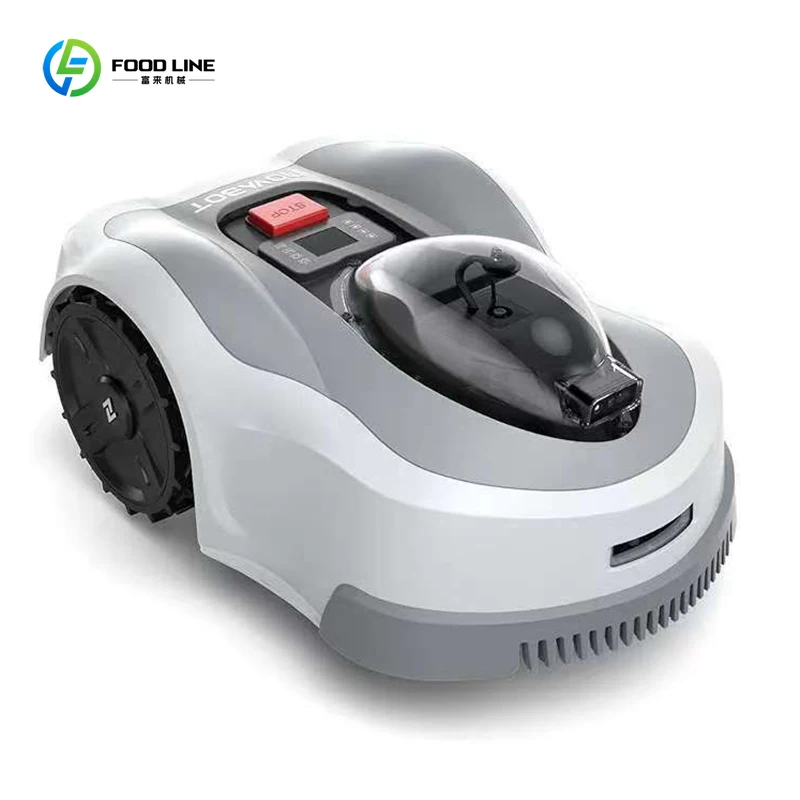Customized Smart Lawn Mower Robot Rechargeable Electric Lawnmower Water Proof Automatic No Perimeter Wire Free For Grass Cutting