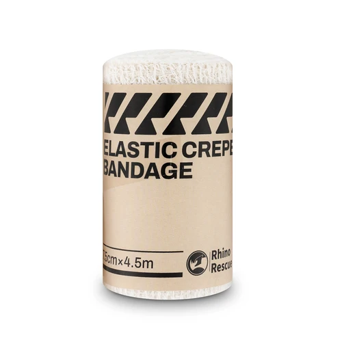 Imagen 2 del producto RHINO-vendaje elástico de crepé de 6/12 piezas, Kit de primeros auxilios, vendaje de gasa para heridas, vendaje de enfermería para cuidado de emergencia, deportes al aire libre