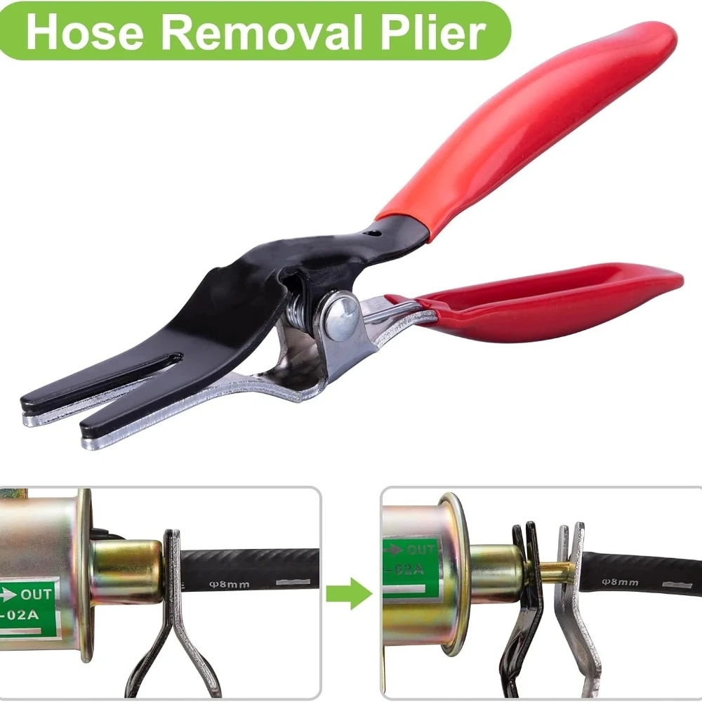 Automobile Hose Removal Pliers, Auto Fuel, and Vacuum Line Tube Hose Remover Pliers, Separator Tools Pipe Repairing Tool for Mar