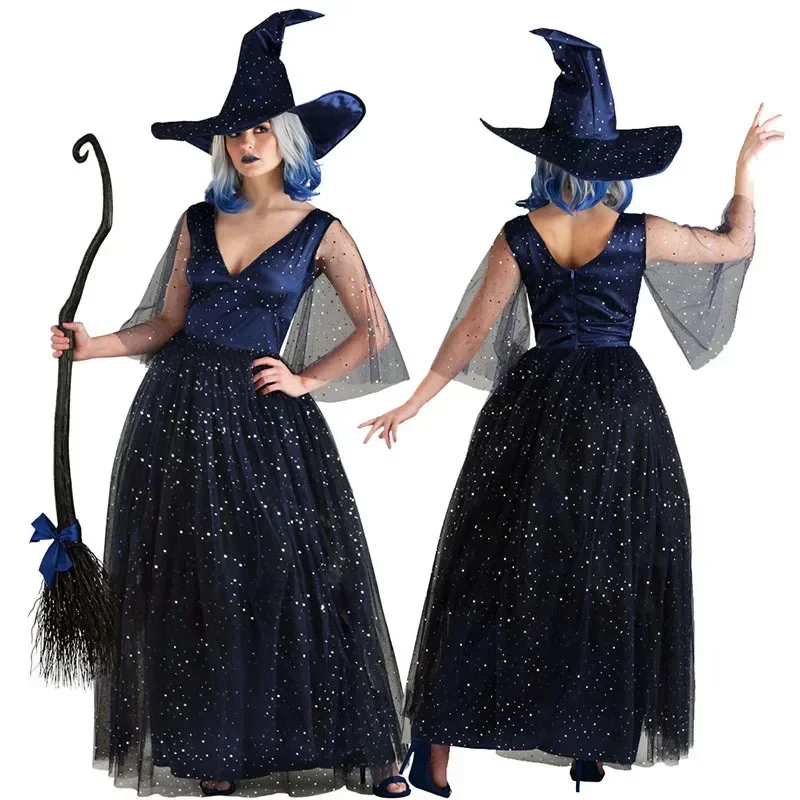

New Halloween Cosplay Witch Costume Dark Demon Stage Costumes