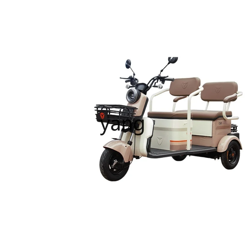 XYY2024 new electric tricycle for the elderly lady to pick up children battery car