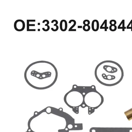 Carb Kit for Mercruiser For Marine 3.0L 4.3L 5.0L 5.7L 2-Barrel Carburetor Core Exchange and Rebuild 3302-804844002