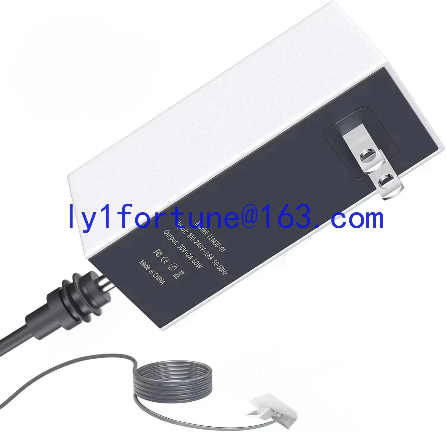 Suitable for Mini Charger AC to DC Power Supply Waterproof Boost 60W Wall Power Adapter
