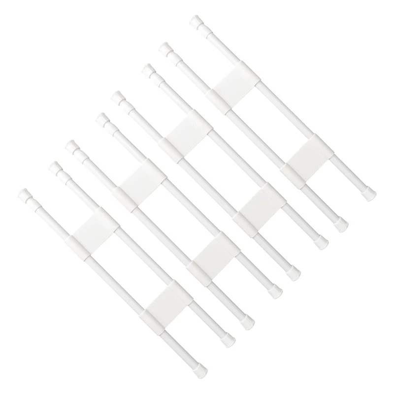 Anti-Fall Organizer For RV Refrigerator Tension Rod 16-28 Inch Adjustable Fridge Storage Divider Bar For Motorhome Cabinet-M53K
