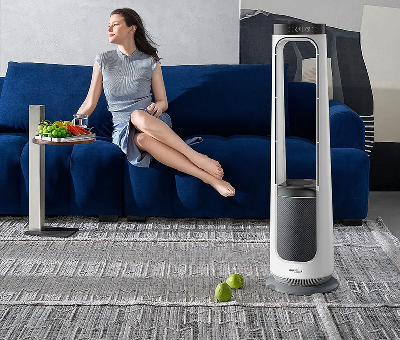 

Heater Heater Household Air Purifier, Cooling and Heating Bladeless Fan