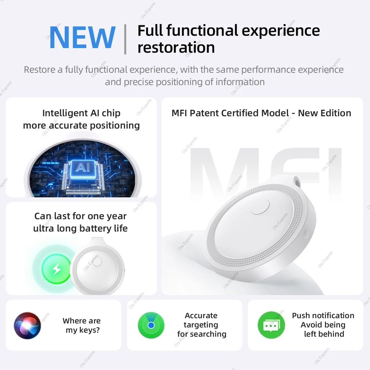 Airtags GPS Tracker Phone APP البحث مع إنذار في الوقت الحقيقي موقع الأطفال/الحيوانات الأليفة تحديد المواقع المقتفي مكتشف ذكي لنظام أندرويد/iOS #4