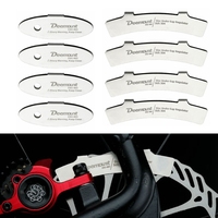 1/2/4PCS Stainless Steel Bicycle Hydraulic Disc Brake Caliper Adjusting Tools MTB Bike Brake Pads Rotor Alignment Spacer