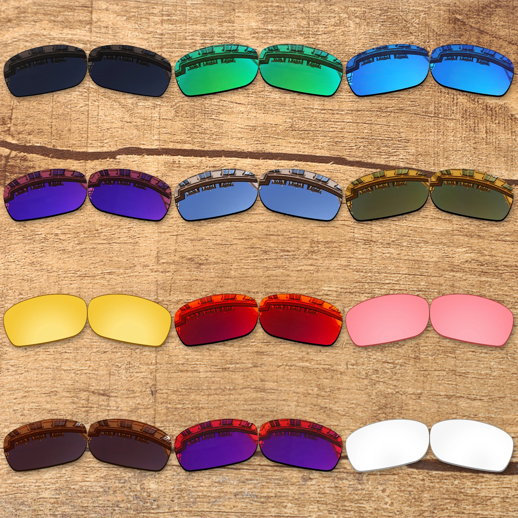 

Vonxyz 20+ Color Choices Polarized Replacement Lenses for-Ray-Ban RB3379 64mm Frame