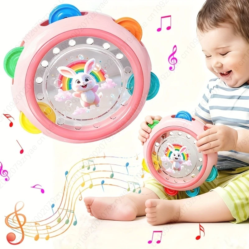 Baby Musical Instruments Drum Toys Montessori Learning Toys for Toddlers 1-3 Baby Early Hand Development Interactive Music Toys