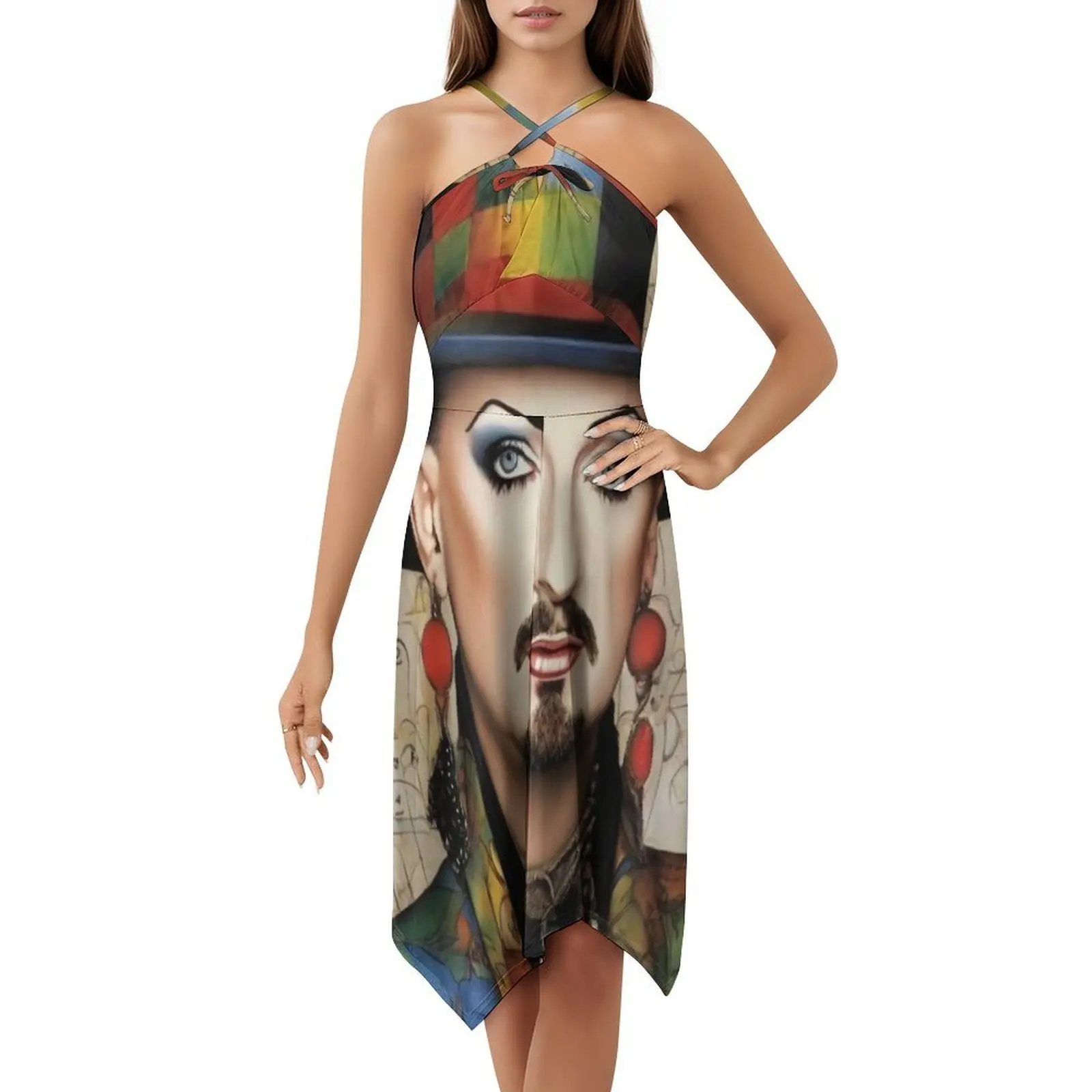 Boy George : The Art Of Unique Musical Expression Boho Chic Dress Elegant Fashion Beach Wedding Party Gown Boy George Music