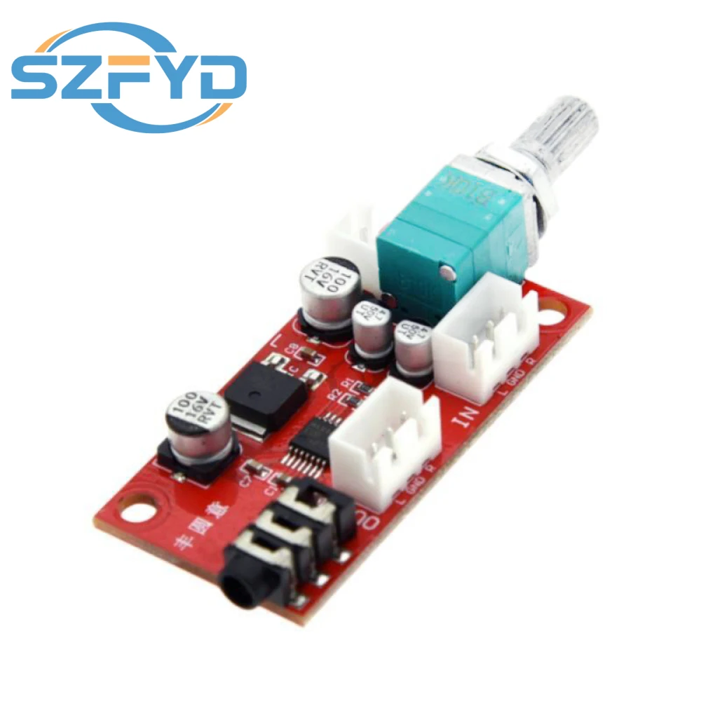 MAX4410 Headphone Amplifier Board – High-Performance Audio Amp Module, Replace NE5532 for Preamp & Power Amp in DIY Projects