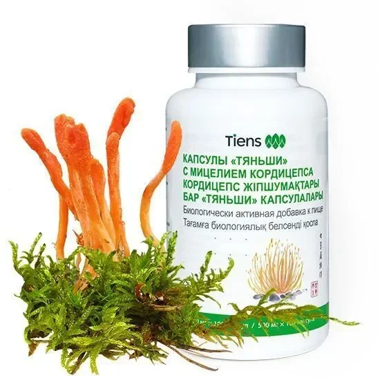 

Cordyceps TIENS in Capsules for Immunity 100 Capsules 0.5 G Each