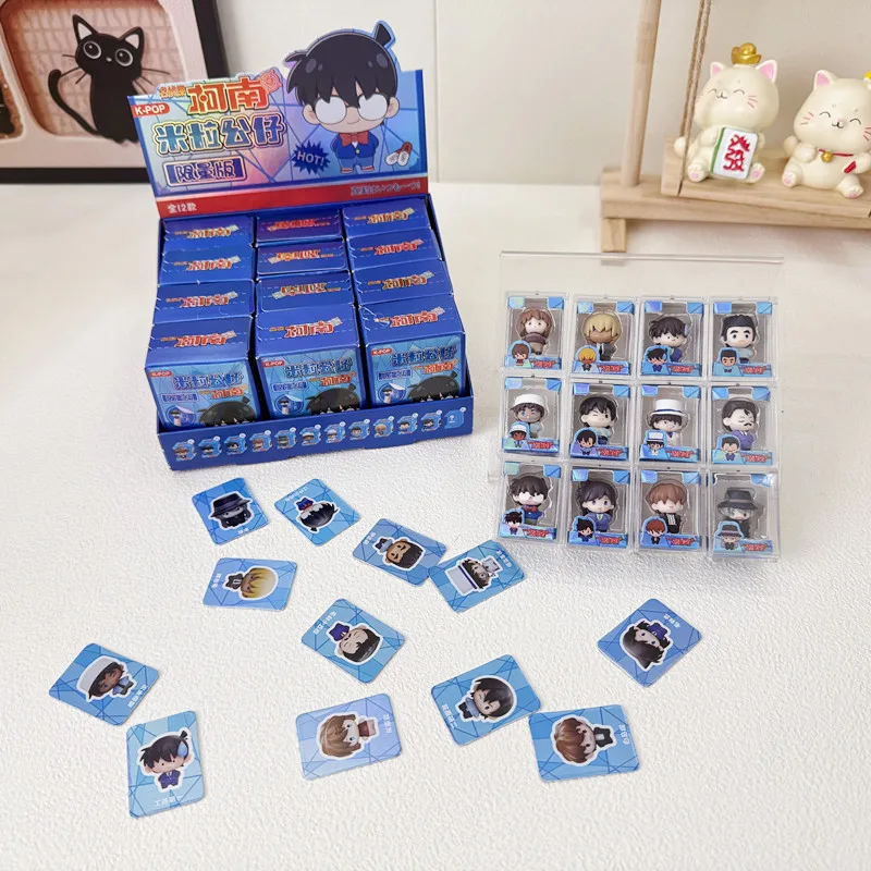 New Anime Mini Rice Grain Figures Blind Box Kawaii Tiny Figurines Trendy Toy Doll Machine Ornament Collectible Gift For Fans
