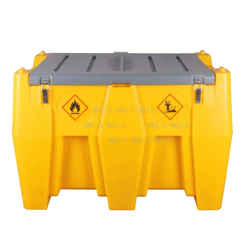 Portable Plastic  Fuel Tank, 240L Mobile Transport Dispenser with Refueling Pump