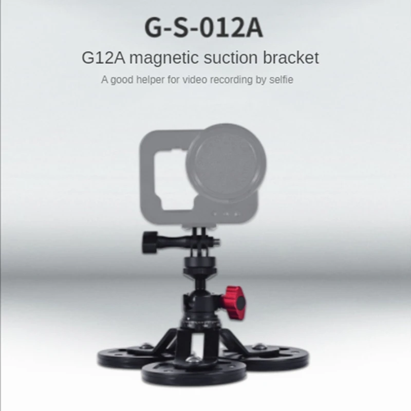 For Gopro Magnet Chuck Suction Cup Fixed Action Camera Gimbal Mount With Holder For Action Camera Accessories