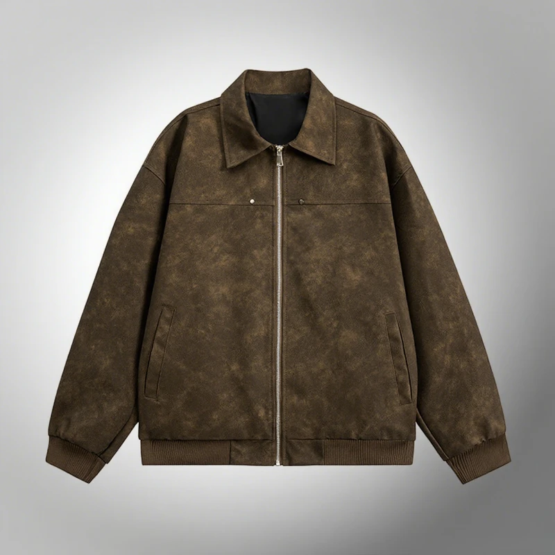 

Мужские куртки Модные мягкие и удобные повседневные свободные и универсальные красивые модные ретро-модные красивые пальто с воротником-стойкой