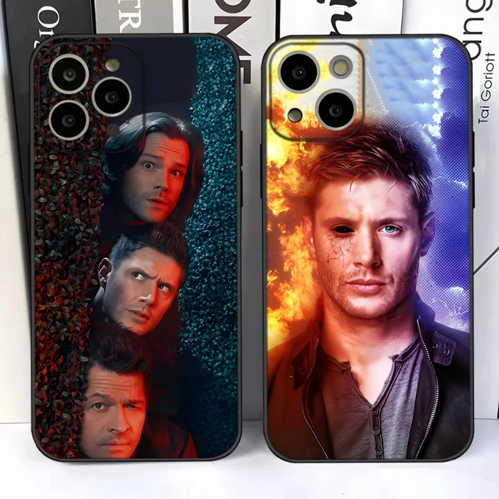 

Supernatural Tv Show Phone Case For iPhone 15,14,13,12,11 Plus,Pro,Max,XR,XS,X,7,8 Plus,SE,Mini Silicone Soft