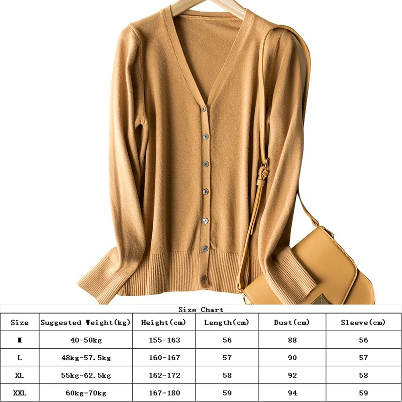 Autumn Winter V Neck Women Sweaters Vintage Basic Solid Knitted Tops Cardigan Slim Pullover Korean Sweaters Chic Cozy Jumpers