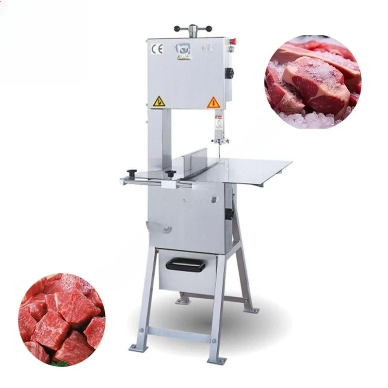 Ice and Frozen Meat Bone Cutting Machine Commercial 28m/s Large Frozen Meat Bone Ice Beef Mutton Pork Ribs Frozen Pork Trotters