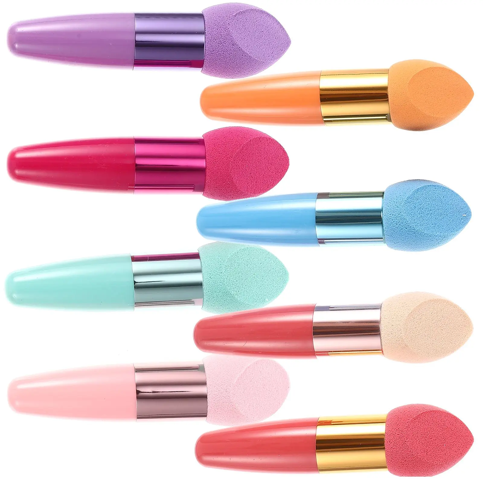 

Mushroom Head Puff Random Color Makeup Sponge Blender Material For Foundation Concealer Blush Highlighter