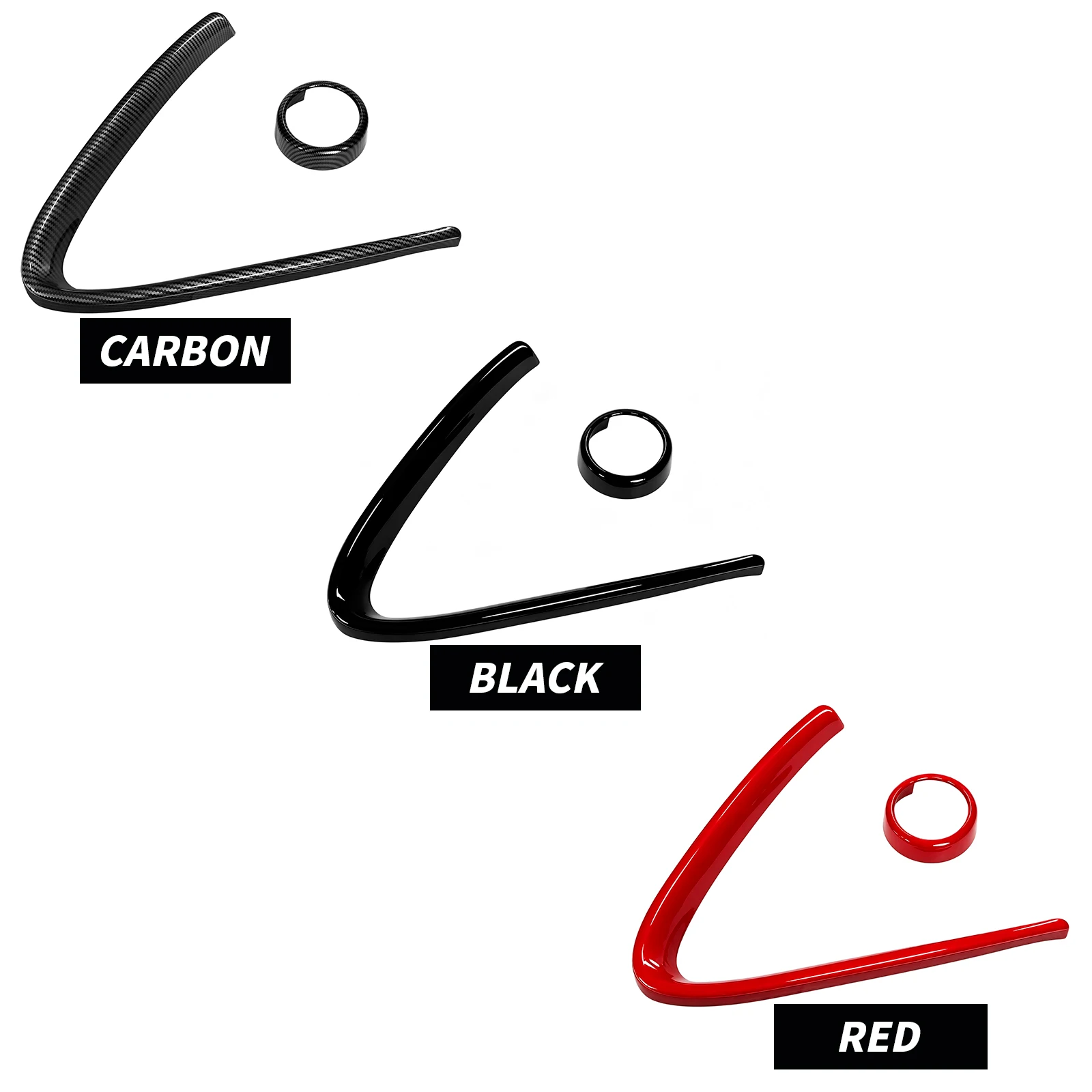 For Alfa Romeo Giulia 2017 2018 2019 2020 2021 2022 2023 Car Front Grilles V Shape Decoration Cover Exterior Styling Accessories