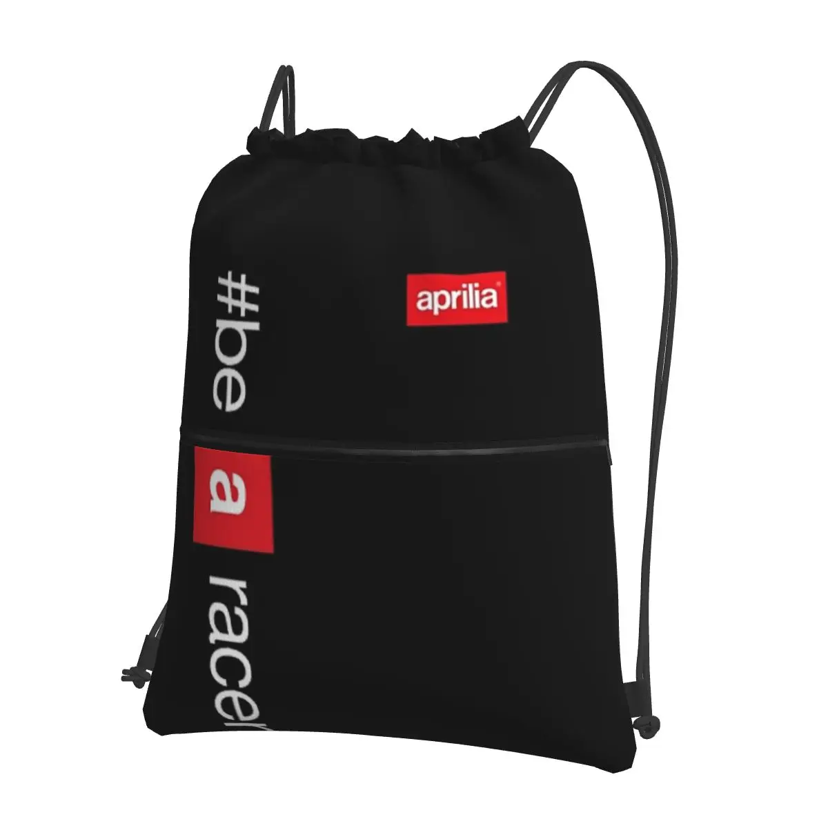 Aprilia Be A Racer mochila portátil con cordón, bolsa multifunción, paquete de cordón, bolsas de almacenamiento de bolsillo para estudiantes escolares