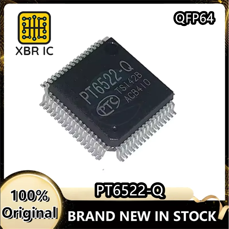 (1/10 pieces) PT6522-Q PT6522Q QFP64 Cx4 instrument garbled code common problem power management chip new spot fast delivery