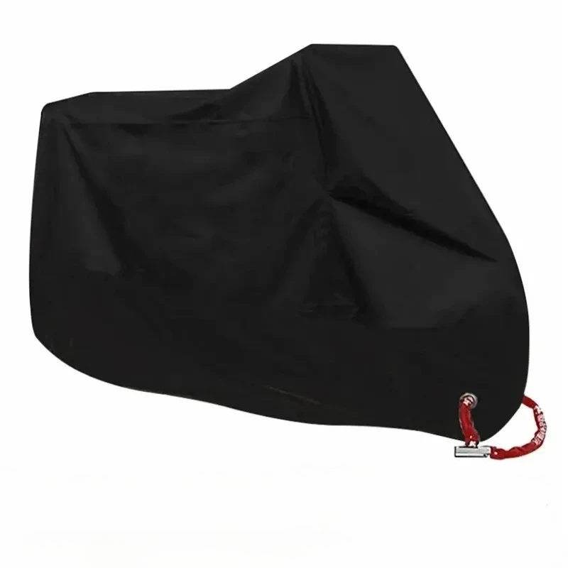 190T Motorcycle Cover Waterproof Dustproof UV Protection All Season Universal Full Cover Multi Color Options