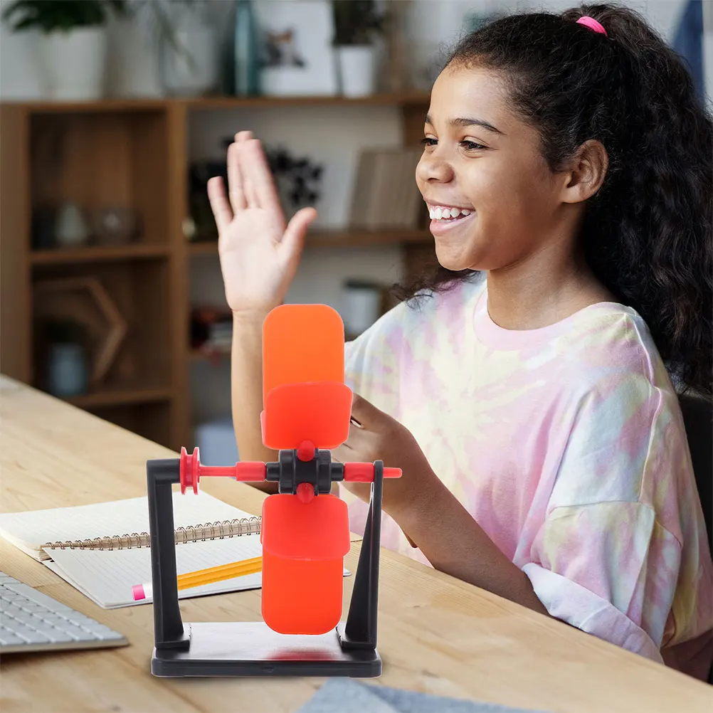 

2 Pcs Water Wheel Materials Kids Science Kit Elementary School Water Wheel Accessories Hands On Experiment