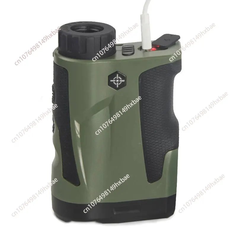 Army Green Laser Rangefinder Telescope 1000M Altimetry Rangefinder Outdoor Hunting