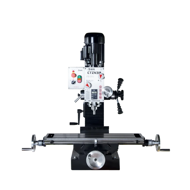 CTMACH CTZX32 Vertical Milling Drilling Machine Workbench Drilling Machine Lathe, ex-factory price, with CE certification
