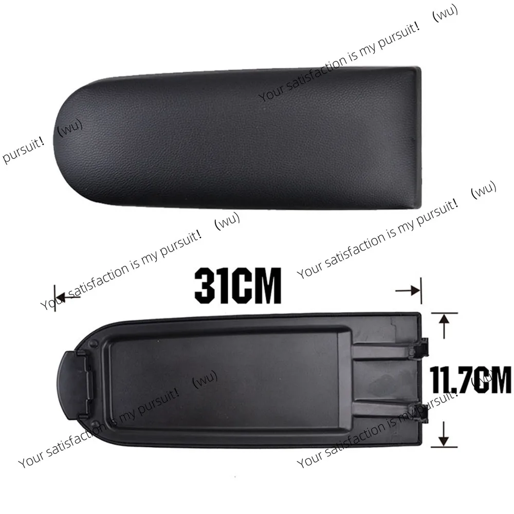 For Volkswagen VW Polo Sedan Center Console Arm Rest Lid PU Leather 2010 - 2018 Armrest Cover Latch