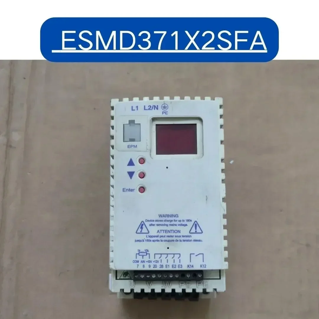 ESMD371X2SFA Inverter 0.37KW second-hand  Test OK